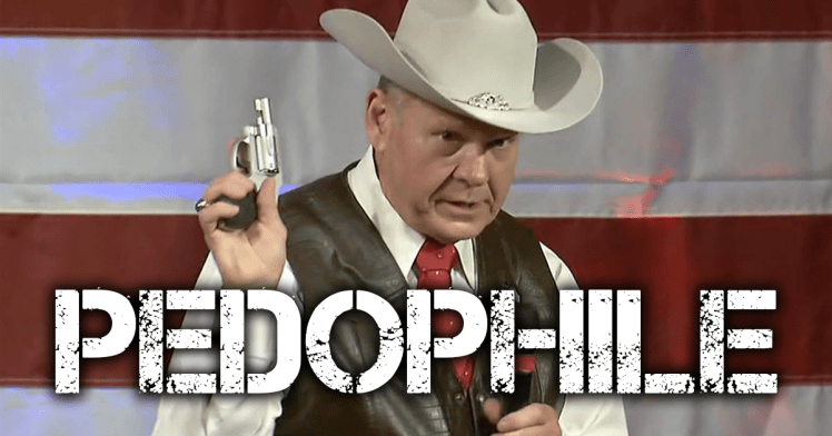 roy moore pedophile